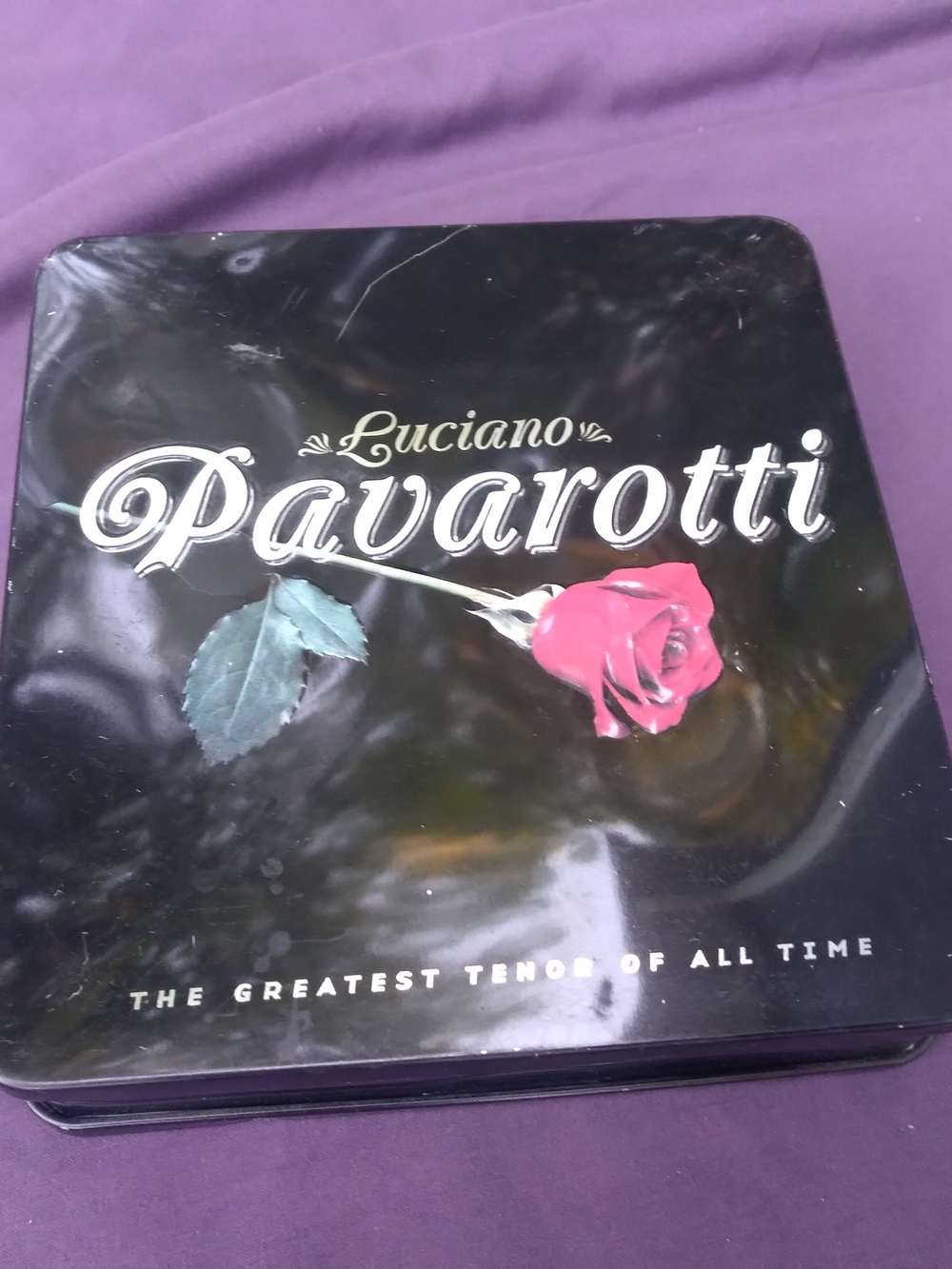 Black & Red Collector CD Tin - Greatest Tenor